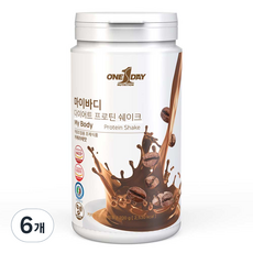 ONE DAY NUTRITION 纖活蛋白奶昔粉 咖啡拿鐵口味, 700g, 6個