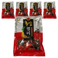 明城制果 韓國紅參果凍, 500g, 5個
