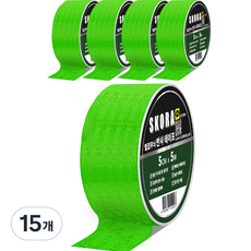 Skora 高亮度反光膠帶, 15個, 綠色