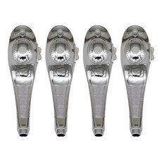 海豚雙模式蓮蓬頭, 鍍鉻, 4個