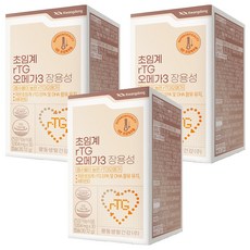 Kwangdong 超臨界rTG Omega3腸溶性膠囊, 30顆, 3個