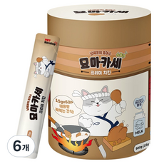 펫모닝 고양이 묘마카세 크리미 치킨 60p, 6개, 900g, 치킨맛
