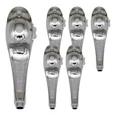 海豚雙模式蓮蓬頭, 鍍鉻, 6個