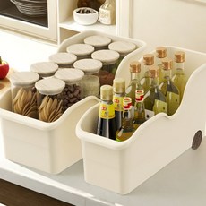 Younco 方便的多功能移動式附輪煎鍋整理架, 白色, 1層, 2個