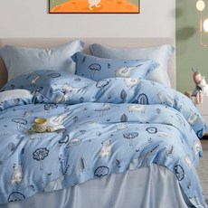 Prawear 巴麗維亞 40支100%萊賽爾天絲床包 + 兩用被