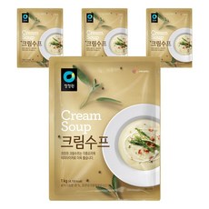 清淨園 即食沖泡韓國米奶油濃湯, 1kg, 4包