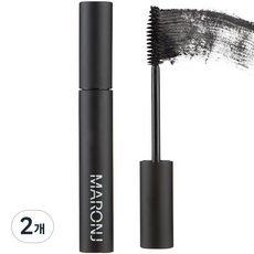 Maron J 強力睫毛膏 7g, 完美黑101, 2個