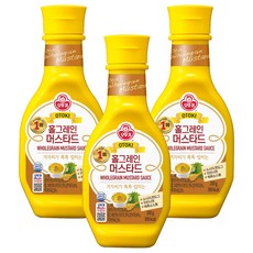 오뚜기 홀그레인머스타드, 280g, 3개