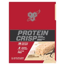 Bsn 畢斯恩 PROTEIN CRISP 牛奶蛋白棒 香草風味 12條, 660g, 1盒