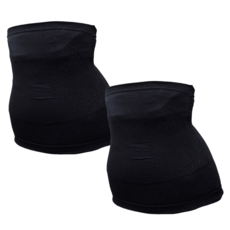 Amiss 機能感 石墨烯涼感護腰套, 黑色, 2件