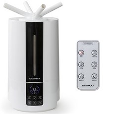 DAEWOO 大宇 3in1大容量超音波遙控加濕器 4方向 15L, 白色, DEH-R900H