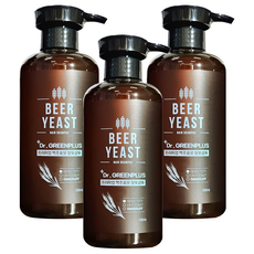 프리미엄 맥주효모 지성 탈모샴푸, 500ml, 3개