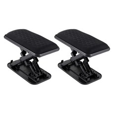 TKB 可調節高度車用扶手墊, 2個, 壓花黑