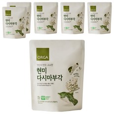 ORGA WHOLE FOODS 糙米炸海帶脆片, 40g, 6個