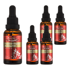 Aus Garden 澳維花園 玫瑰果油 30ml 深層滋潤 淡化細紋 有機成分, 5瓶