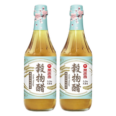 萬家香 穀物醋 5.5% 高濃度, 600ml, 2瓶