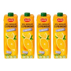 후버 착즙 오렌지주스, 1L, 4개