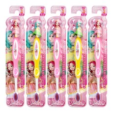 AB+ 兒童珠珠的秘密牙刷 第3階段, 隨機出貨, 5支, 1支