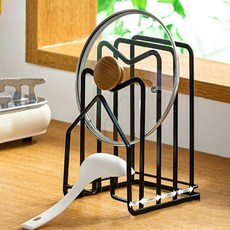 Bellovie 砧板架收納架, 黑色, 1個