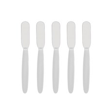 트라몬티나 쏘컬러풀 버터나이프, 화이트, 5개