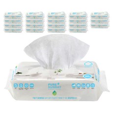 Sunwooland 普通型含小蘇打濕拖把清潔布, 20個