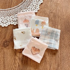 Juniday 甜奶油學生內褲5件組