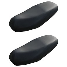 小麥購物 機車椅套 Y716 124g, 基礎黑, 2個