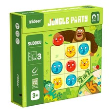 mideer 數獨遊戲, 叢林派對, 1盒