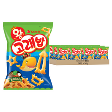 ORION 好麗友 鯨魚王脆餅, 56g, 24包