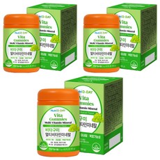 Nutri D-DAY 綜合維他命礦物質軟糖, 180g, 3罐