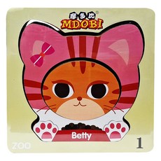 MDOBI 摩多比 Zoo大集合 瓦楞紙 貓抓板, betty貓, 1個