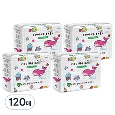 韓國 COOiNG Better-Up 黏貼型尿布, 120張, 中號(M)