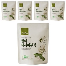 ORGA WHOLE FOODS 糙米炸海帶脆片, 40g, 5個