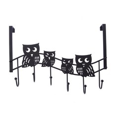 生活屋 閣家 貓頭鷹門板勾 金屬材質, A31060, 1個