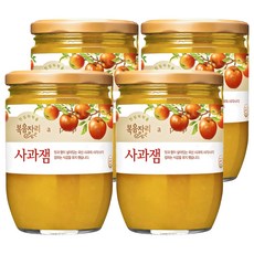 복음자리 사과잼, 620g, 4개