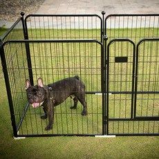 PET CHOICE 優質鋼狗圍欄, 黑色