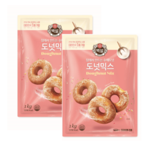 CJ BEKSUL 白雪 甜甜圈預拌粉, 2個, 1公斤