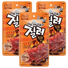 샘표 질러 직화육포, 45g, 3개