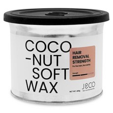 J&CO 大面積用椰子果凍霜狀軟蠟, 400g, 1個