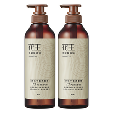 Kao 花王 低敏無添加 淨化平衡洗髮精，12大無添加，植物來源洗淨成分，積雪草精萃添加, 500ml, 2瓶