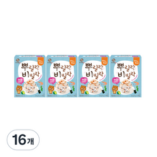 우리애들밥상 뿌릴락비빌락 후리가케 해물, 해물맛, 20g, 16개