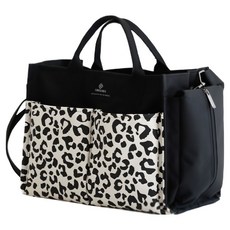 와이엠마마 멀티 빅윰백 기저귀가방, 레오파드