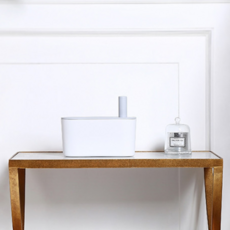 PETKIT HUGGLE 黏毛滾輪 80mm+補充膠帶 100*47.5mm, 白色的, 1套