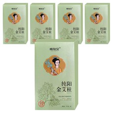 楠陽艾 第3代純陽金艾柱, 5盒