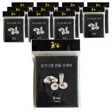 놋담 유기 전용 수세미, 1개입, 12개