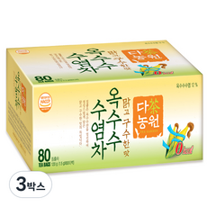 다농원 옥수수수염차, 120g, 80개입, 3개, 1.5g
