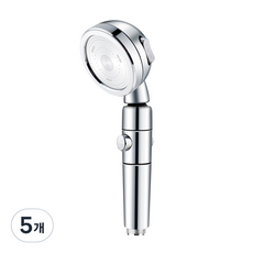 Sprax 3段調節增壓蓮蓬頭 BR-1777, 5個, 單色