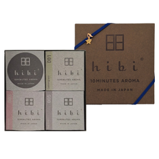 hibi 薰香火柴禮盒組, 情人節, 香氛火柴 + 專用燃燒墊, 3盒