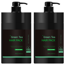 FORION 綠茶護髮膜, 1L, 2個