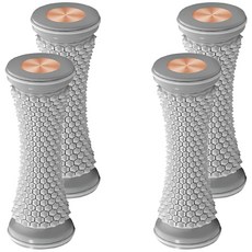 EDISH 滾輪足底足療按摩腳底神器, 4個, 顏色隨機